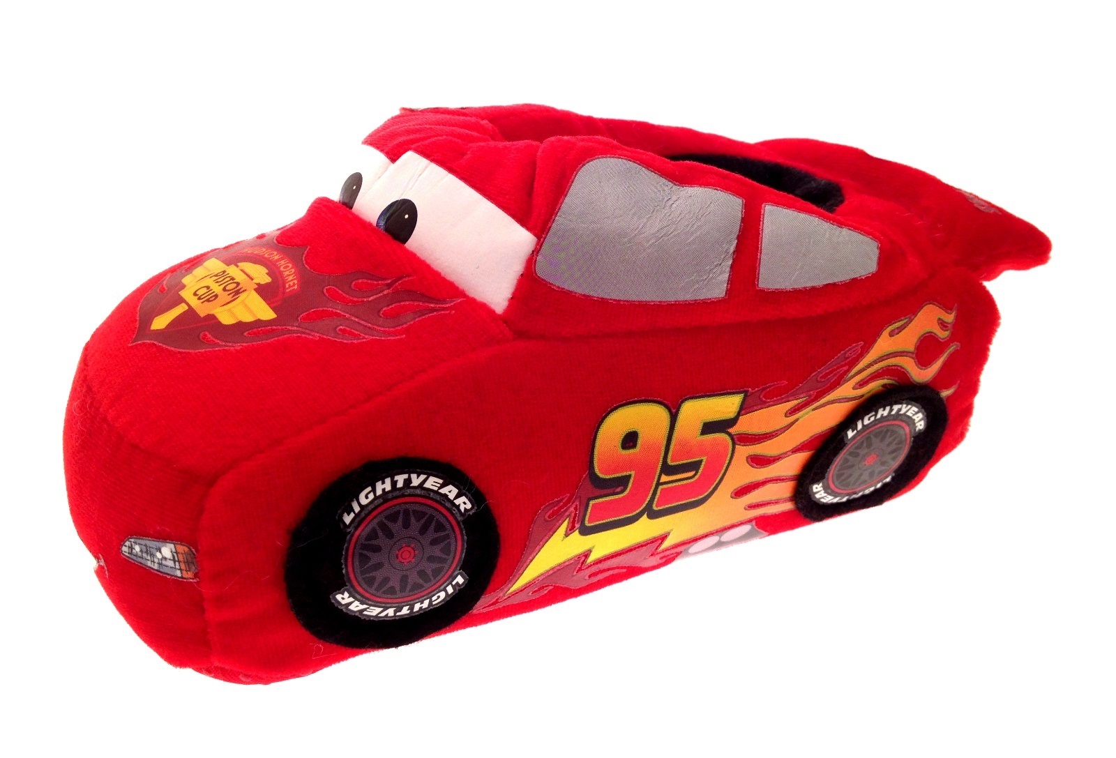 Kids Boys Disney Cars Novelty 3D Character Slippers Lightning McQueen Size 813 eBay